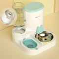 Furruvi AquaFeed 2-in-1 Gravity Cat Feeder & Water Dispenser