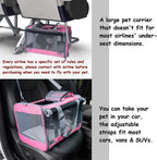 Spacious Soft-Sided Pet Carrier