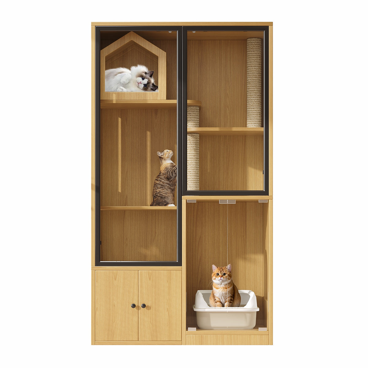 Maple cat villa product view