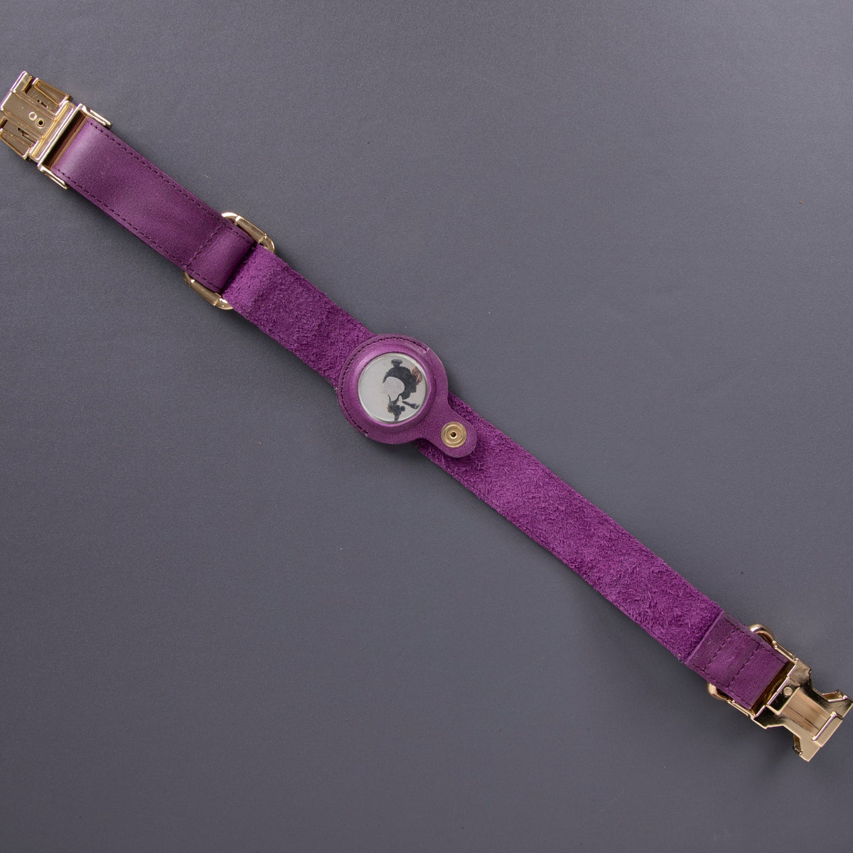 TORONATA Charlotte Leather Dog Collar · AirTag Compatible