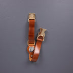 TORONATA Charlotte Leather Dog Collar · AirTag Compatible