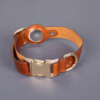 TORONATA Charlotte Leather Dog Collar · AirTag Compatible
