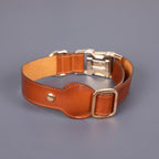 TORONATA Charlotte Leather Dog Collar · AirTag Compatible