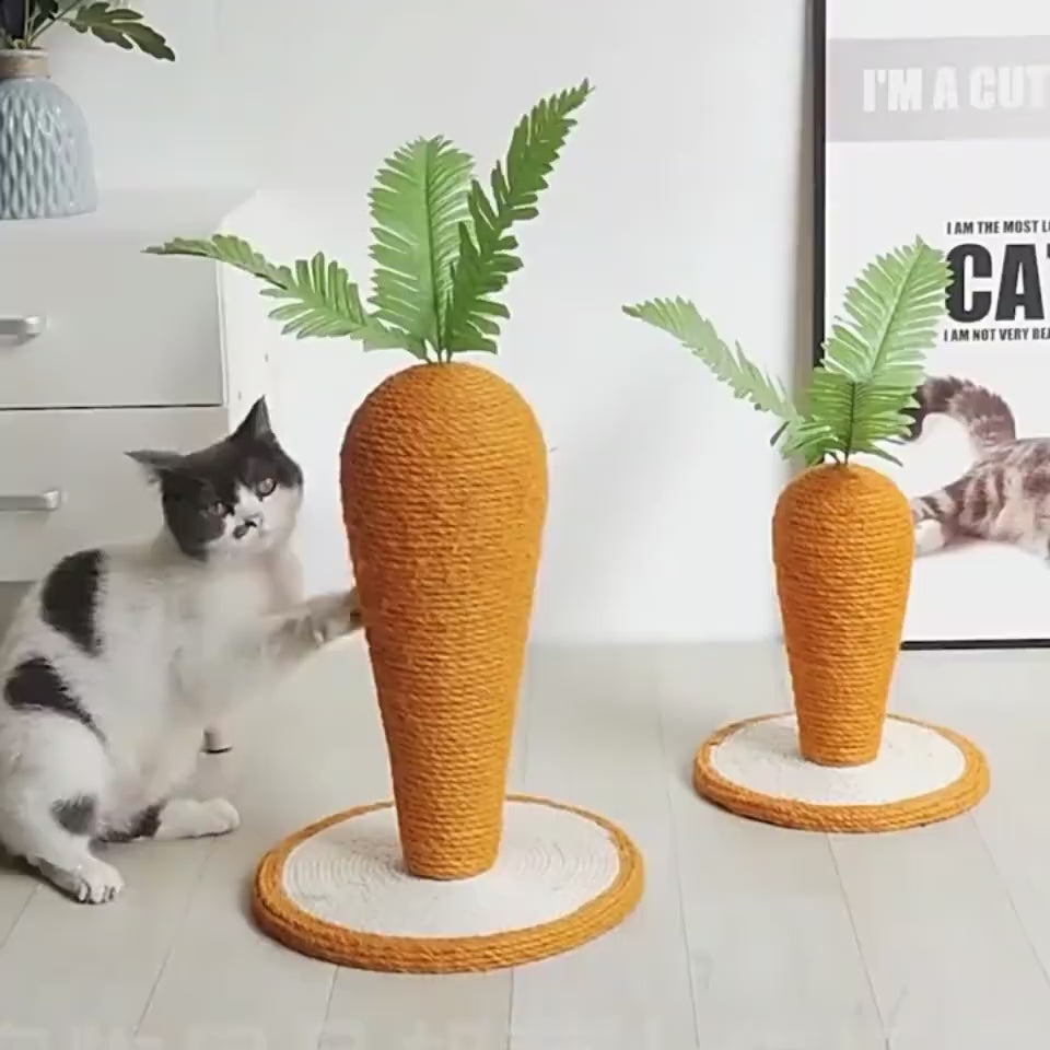 Sisal Climbing Frame Cat Toy Radish